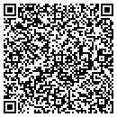QR code with K&V Crafts contacts