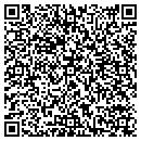 QR code with K + D Crafts contacts