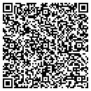 QR code with K Mini Storage & Mail contacts