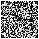 QR code with B K Storage contacts