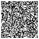 QR code with P R Realty Company contacts