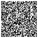QR code with H R Crafts contacts