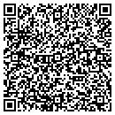 QR code with H3o Design contacts
