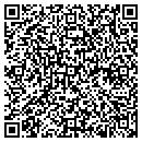 QR code with E & J Craft contacts