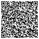 QR code with B & H Self Storage contacts