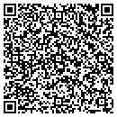 QR code with B J's Printing contacts