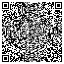 QR code with C&R Fabrics contacts