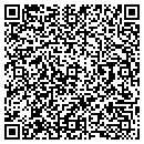QR code with B & R Crafts contacts