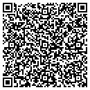 QR code with P C Mini-Storage contacts