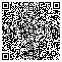 QR code with T & D Fitness contacts