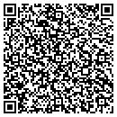 QR code with B & M Mini Warehouse contacts