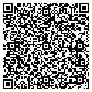 QR code with V And P Crafts contacts