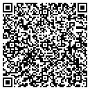 QR code with S R Storage contacts
