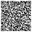 QR code with E E Self Storage contacts