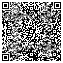 QR code with F & W Draperies contacts