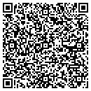 QR code with B & H Shoe Store contacts