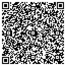 QR code with D & C Fencing contacts