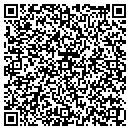 QR code with B & K Tackle contacts