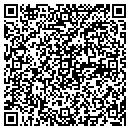QR code with T R Gutters contacts