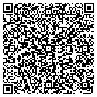 QR code with E & C Planck Septic Service contacts
