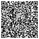 QR code with B & C Guns contacts