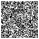 QR code with B&E Vending contacts