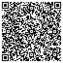 QR code with B & C Carpets contacts