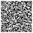 QR code with B & H Exccavation contacts