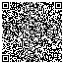 QR code with B & J Carpet contacts