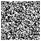 QR code with A A Auto Glass Replacement contacts