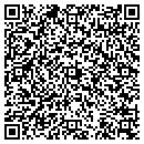 QR code with K & D Storage contacts