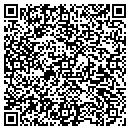 QR code with B & R Mini Storage contacts