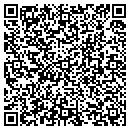 QR code with B & B Tile contacts