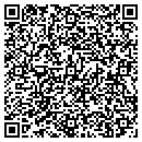 QR code with B & D Self Storage contacts