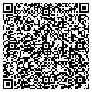 QR code with B & B Self Storage contacts