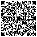 QR code with P A Larson contacts