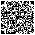 QR code with Klm Glass contacts