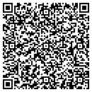 QR code with B-E Storage contacts