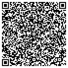 QR code with H & R Woodworking & Design Inc contacts