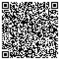 QR code with P M T Storage contacts