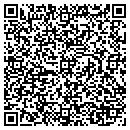 QR code with P J R Incorporated contacts