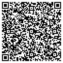 QR code with D & J Self Storage contacts