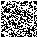 QR code with P & R Mini Storage contacts