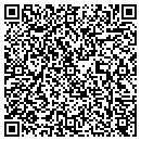 QR code with B & J Storage contacts