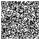 QR code with H & H Mini Storage contacts