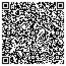 QR code with B & J Mini Storage contacts