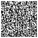 QR code with J B Storage contacts