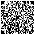 QR code with D & J Storage contacts