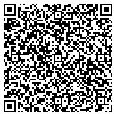 QR code with K & M Self Storage contacts