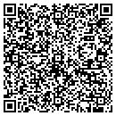 QR code with 3 Bs LLC contacts